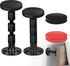 2pcs Adjustable Headboard Stopper- Bed Stoppers for Headboard with Free Furniture Pads, Anti-Shake Tool for Cabinets and Sofas, 1.18-4.13in (Black)