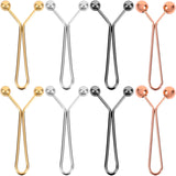 8pcs Pants Waist Tightener Clip Pins, Invisible Detachable Waist Cincher Clip, No Sew Reusable Adjustable Buttons Brooch Pins for Clothes Jeans Pants Skirts Scarf Shawl- 4 Colors
