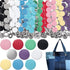 200pcs Snap Buttons for Fabric, 9.5mm Alloy Snap Button Kit for Sewing, Colorful Sewing Fasteners Tools for Clothing Hats DIY Crafts