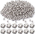 Small Jingle Bells for Crafts 400pcs, Metal Gold Silver Mini Jingle Bells Tiny Craft Bells for DIY Bracelet Anklets Necklace Knitting Jewelry Making Christmas Decoration