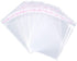 200 Pcs Cellophane Bags 2x3 Inches Self Sealing Cello Bags Small Clear Cookie Bag Adhesive Resealable Plastic Poly Cellophane Treat Bag for Candy Jewelry Gifts Decorative Favor