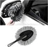 Car Dash Duster Brush, Super Soft Microfiber Multi-Functional Car Cleaning Brush, Scratch Free Dash Dusting Tool with a Anti-Skid Handle for Vehicle Home Kitchen Cleaning (Gray)