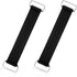 4 PCS Motorcycle Battery Strap, Stretchable Battery Strap Rubber Band with Metal Buckles, Batteries Fixed Straps Replacement for Motorcycle Scooter (2 PCS)