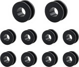 10 PCS Motorcycle M6 Grommets Kit, Rubber Bushing Grommets Pressure Relief Cushion for Fairings Cowling, Shockproof Buffer Washer Grommet Replacement for Motorbike Body Repair