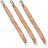 3PCS Automotive Ground Strap, Flat Braided Copper Grounding Cable Straps with Terminal Plugs, Universal Flexible Tinned Copper Braided Engine Ground Straps for Most Cars (3 PCS)