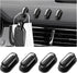 4 PCS Car Mini Hooks, Self-Adhesive Multifunctional Hanging Car Storage Hooks on Dashboard, Universal Vehicle Hook Stickers for Keys Mask Charging Cable, Car Accessories (Glossy)
