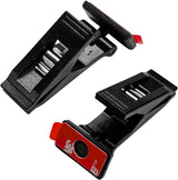 2 PCS Car Ticket Clip, Adhesive Clamp Dashboard Storage Hook for Registration Paper, Reusable Strong Ticket Holder Sun Shade Window Clip for Truck SUV Sedan, Car Accessories