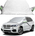 Car Windshield Cover for Snow and Ice, Windshield Snow Shade and Sun Shield with Side Mirror Covers, Winter Front Windshield Protector for Ice Snow Frost, Car Accessories