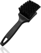 Car Carpet Cleaning Brush, Wheel Hub Scrub Brush Floor Mat Cleaning Brush with Stiff Bristle, Tire Carpet Srubber Upholstery Detailing Brush for Car Interior Home Cleaning (Black)