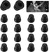 18PCS Car Disc Brake Bleeder Caps,Waterproof Dustproof Rubber Grease Fitting Caps,Universal Zerk Fitting Cap Car Accessories for Most Cars Trucks Motorcycles (18PCS)