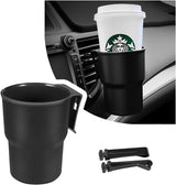 Hanging Cup Holder with 2 Kinds of Hooks,Multi-Function Car Cup Holder Organizer Car Trash Can on Air Vents or Car Window Cup Holder for Drinks,Glasses Holder,Pen