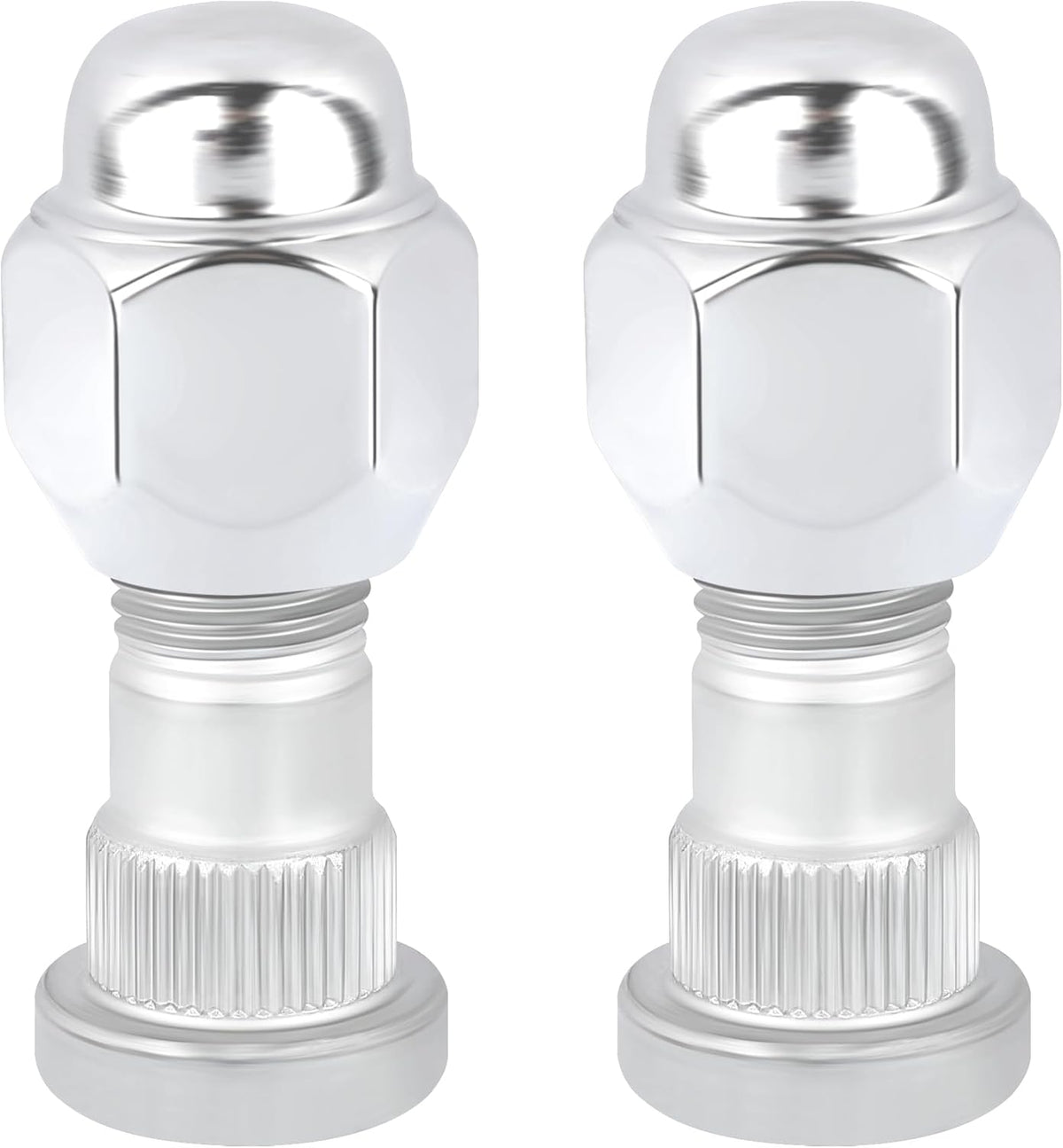 2Sets Wheel Studs and Lug Nuts Set OEM#28365FE001,28365FE000,M12x1.25 Tire Lug Nuts Compatible with Subaru Outback Legacy Forester,Essential Car Accessories Lug Bolts (for Subaru)