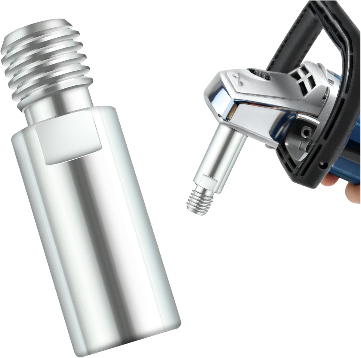 5/8"-11 Thread Angle Grinder Extension Shaft for Car Polisher,Universal Angle Grinder Attachments Expand Connection of Buffering Pads and Anglee Grinder