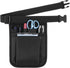 Medical Organizer Belt, Nurse Storage Bag Waist Bag Pouch for Medical Scissors Care Kit Tool, (Black, 10x7&
