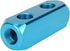 1/4" 2 Way 5 Port Aluminum Air Hose Inline Manifold Block Splitter, Pneumatic Air Compressor Manifold Fitting