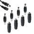 8Pcs 12V DC 5.5 x 2.1mm Female to Female Power Connector Adapter & DC 5.5 x 2.1mm Male to Male Power Plug Jack Connector for Led Strip Light CCTV Camera