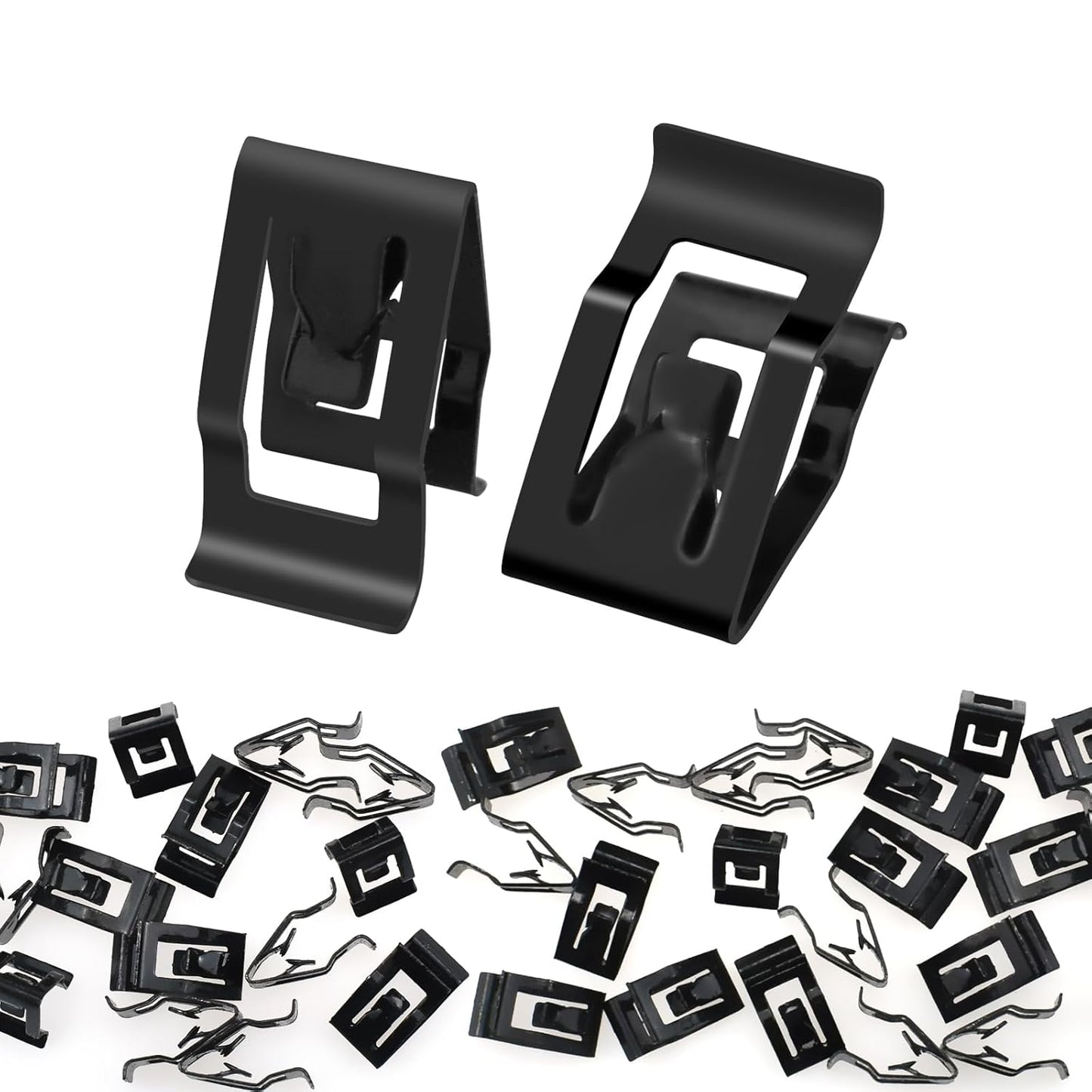 30Pcs Dashboard Trim Clips, Automotive Dashboard Metal Retainer, Universal Car Dashboard Metal Retainer Clips Replacement for Most Cars