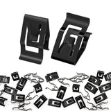 30Pcs Dashboard Trim Clips, Automotive Dashboard Metal Retainer, Universal Car Dashboard Metal Retainer Clips Replacement for Most Cars