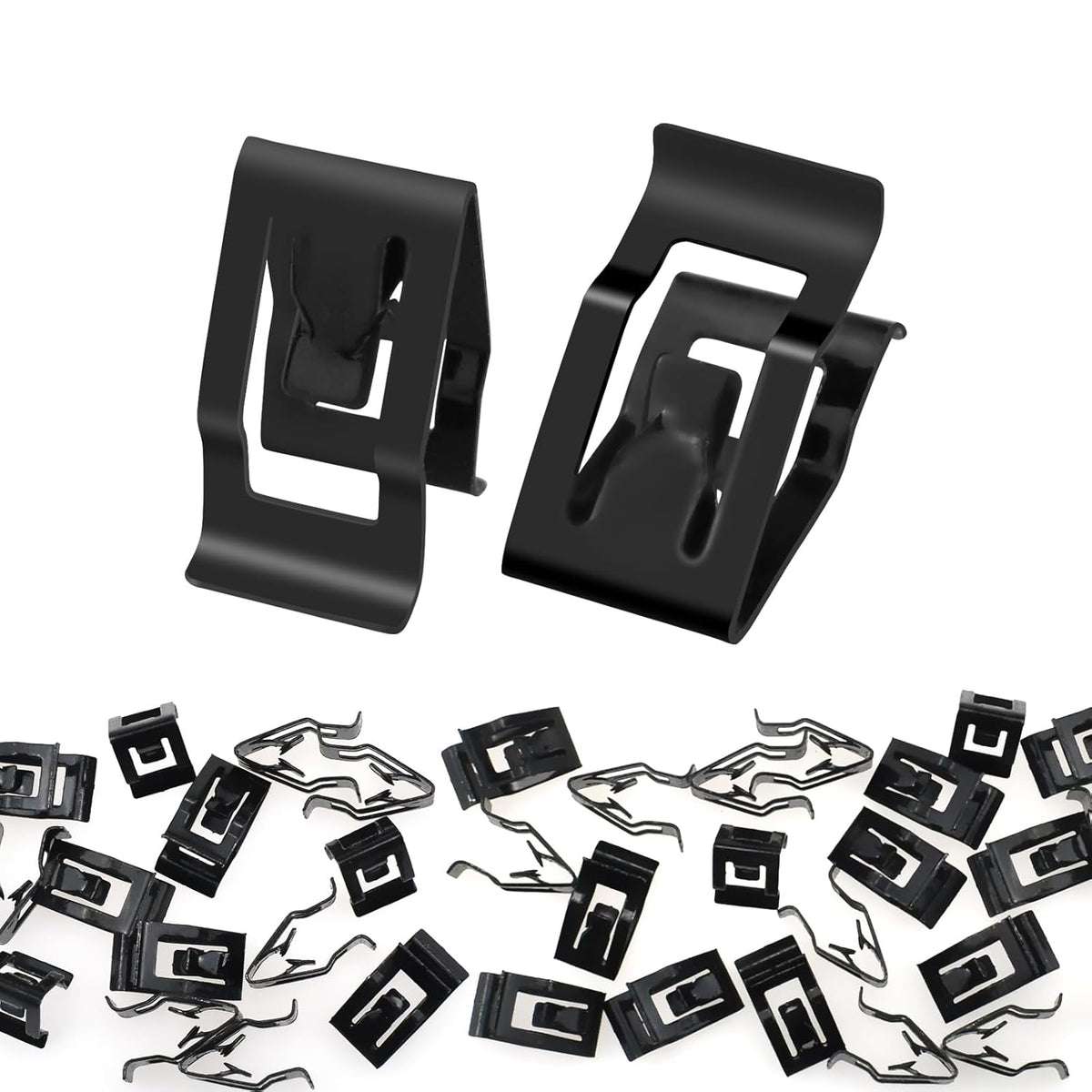 30Pcs Dashboard Trim Clips, Automotive Dashboard Metal Retainer, Universal Car Dashboard Metal Retainer Clips Replacement for Most Cars