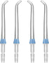 Replacement Heads for Waterpik Water Flosser,Replacement Tips for Waterpik Water Flosser,Easy to lnstall(4 Classic Jet Tips)