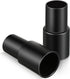 2 Pieces Cleaner Adapter 35mm (1-3/8 Inch) to 32 mm (1-1/4 Inch) for Inner Diameter 32 Brush Fit to Outer Diameter 35 Tube Plastic Vacuum Hose Adapter