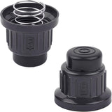 2Pcs AA Battery Push Button Igniter Caps with Spring, Igniter Replacement Button Cap for Blackstone Char-Broil Gas Grill, BBQ, Fire Pit, Barbecue, Spark Generator Cover
