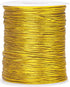 110 Yards Gold Elastic Cord - 1MM Metallic Tinsel String, Jewelry Braided Thread Stretch Gift Wrapping Cords for Bracelet Making, DIY Crafts, Christmas Decor