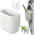 Ice Scoop Holder for Ice Machine Small Self-Adhesive Ice Scoop Holder for Ice Machine and Freezer Wall Mounted Storage Box for IceCream Scoops Keep Ice Scoops Dry and Clean Simple to Install