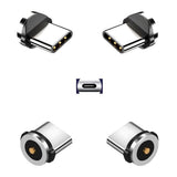 Magnetic Charging Tip Series,Type-c Tips 4 Pack,Magnetic Type-C Tips,Just 4 USB-C Tips Without Cable&Non-Data