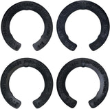 4 Pcs Upgraded DA99-04158A Hinge Shim Refrigerator Door Height Adjustment Kits, Replacement Parts for Samsung 3282540, DA60-00314C, PS6448337 AP5668209,4 Different Thickness