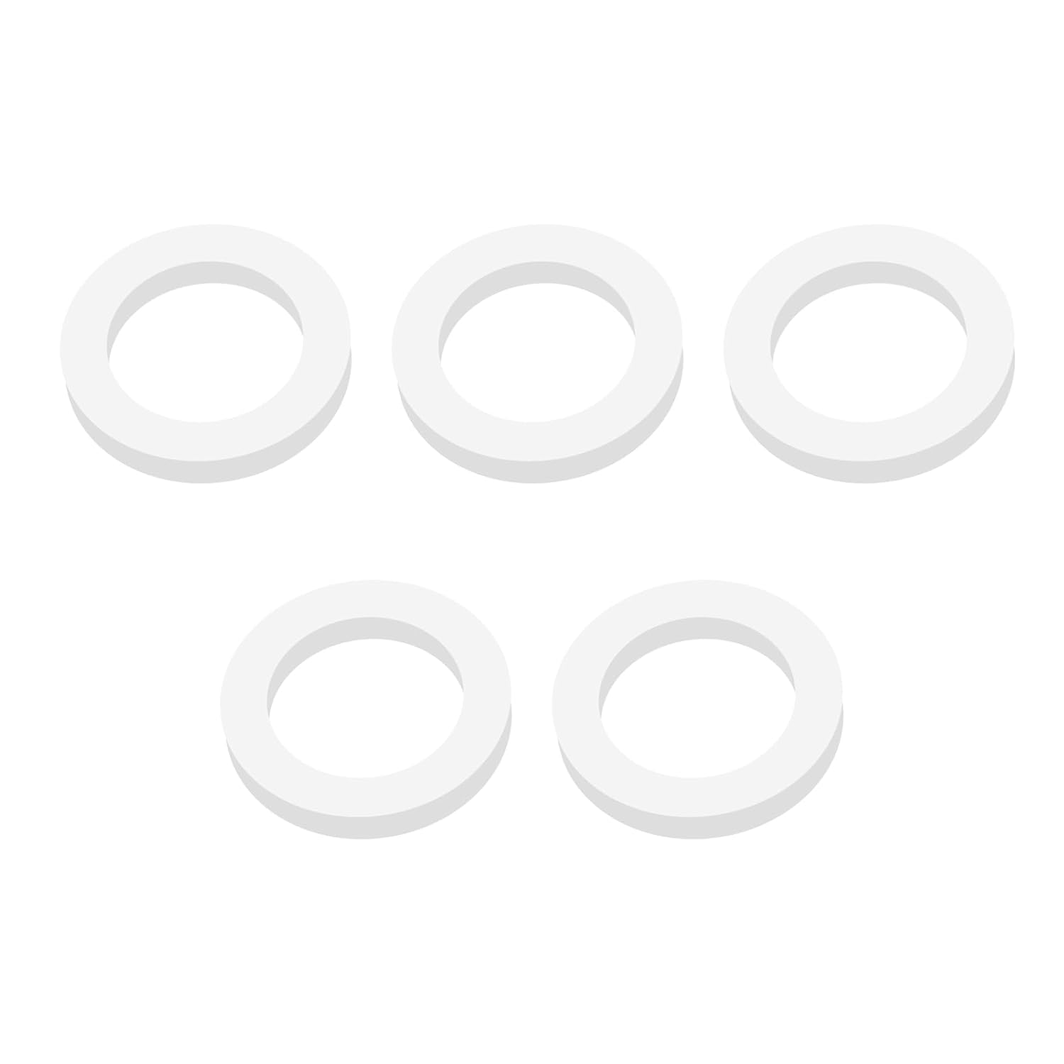 5 Pcs 311598 Fill and Drain Screw Washer, Engines Gearcase Lower Unit Oil Drain Screw Gasket, Fit for OMC Johnson Evinrude, fits Sierra 18-4248, 18-4248-9, 18-42481-9, Part# 3852105 777517 18-2387