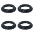 4 Pcs 11412 Pool L-Shape O-Ring Gasket Replacement for Intex Sand Filter Pump Motor, Replaces Pool Pump Parts 11412