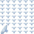 50 Pack Small Suction Cups 35mm, Suction Cups with Holes for Glass Table Tops,Prevent Table Tops Sliding and Home Decoration