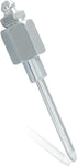 Grease Needle Nozzle, Nose Grease Dispenser Grease Gun Fittings and Gun Tips, Narrow Needle Greaser Adapter with 1/8 Inch NPT Threads for Hydraulic Systems/Mechanics (1 Pack)
