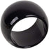 Efavormart 4 PCS Wholesale Black Acrylic Napkin Rings for Place Settings Wedding Receptions Dinner or Holiday Parties Tableware