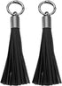 Leather Keychain Tassels, Women Tassel Bag Charm for Handbag Purse DIY Craft Making