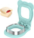 Uncrustable Sandwich Cutter Maker – Sandwich Sealer and Cutter for Lunchbox and Breakfast, Square Shape, Light Blue