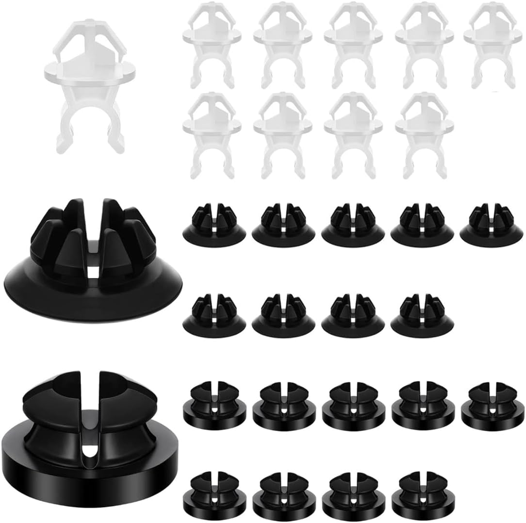 30PCS Hood Prop Rod Holder Clips, Compatible with 91503-SS0-003, Fit Most Cars