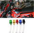 5PCS Motorcycle Gas Fuel Tank Cap Breather Hose, Universal CNC Gas Cap Valve Vent, Breathing Valve Tube Compatible with ATV Quad CRF YZF RMZ KLX DRZ Pit Dirt Bike Motorcycle