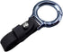 Carabiner Key Ring Clip, Car Fob Key Keychain Holder Car Keychain Clip for Men Women, Key Ring Belt Holder (Black)