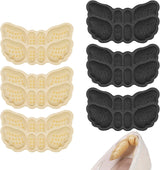 6 Pairs Heel Pads for Shoes, Soft Heel Grips Cushion Comfortable Heels Pads Cushion Protectors Inserts for Men Women Pain Relief, Improved Fit Loose Shoes, Comfort Protectors (Black, Beige)