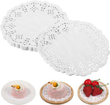Paper Doilies, 200 Pcs 3.5 Inch Lace Doilies Paper Round Disposable Placemats White-Doilies for Tables Dessert Trays Party Craft Wedding Birthday Cakes Tableware Decorations