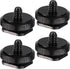 4 Pcs 1/4 Inch Camera Adapter Screws, Compatible with Versatile Flash Hot Shoe Mounts for DSLR Camera Rigs, Tripods, Mounting Accessories