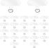 24 Pieces Phone Tether Tab, Clear Cell Phones Lanyard Pads Universal Phone Charm Holder Transparent Lanyard Patch Strap Replacement Part for Most Smartphones, No Adhesive