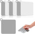 Drain Cover, 6 PCS Silicone Shower Drain Cover Square Bathtub Stopper Multifunctional Floor Drain Covers Anti-Blocking Sink Covers for Laundr Kitchen Bathroom (Grey, White, 5.9 x 5.9 Inch)