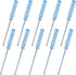 10 Pcs Mini Phillips Screwdriver, 2.5 mm Cross Head Precision Screwdriver Set with Non-Slip Blue Clear Handle 4.9" Total Length Small Screwdrivers for Watch Laptop Eyeglass Small Appliances Repair
