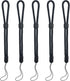 5PCS Wrist lanyard, 8.8 inch Hand Wrist Strap Lanyard, Adjustable Nylon Wristlet Straps for Cell Phone, Camera, GoPro, PSP, USB Flash Drives, Flashlight (Black)