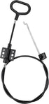 Sofa Recliner Cables Sofa and Reclined Chair Replacement Part D Ring Couch Recliner Pull Handle with S Tip for Cable Total Length 36.5 Inch Exposed Length 5Inch (1 Pack Black)