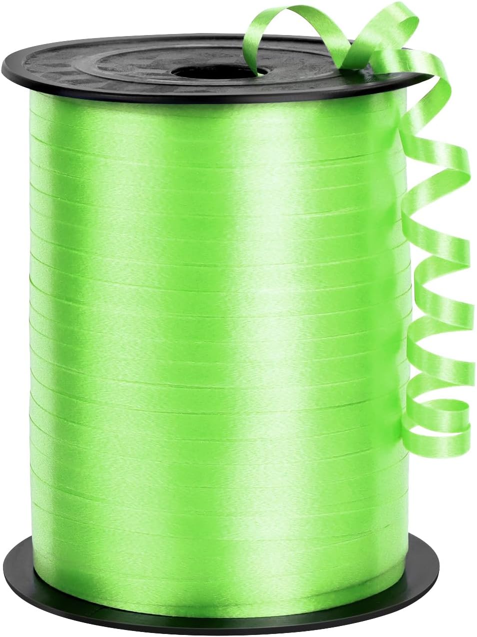 500 Yards Crimped Curling Ribbon 1/5" Balloon Ribbon for Gift Wrapping, Party Decoration, Balloon String (Green)