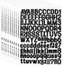 1260 Pieces 10 Sheets A4 Vinyl Letter Sticker, Self Adhesive Letters Numbers Mailbox Numbers Sticker for Signs, Window, Mailbox, Door (Black,1 Inch)